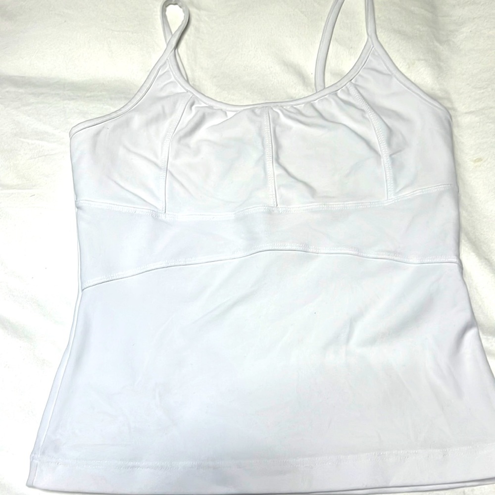 White tank top